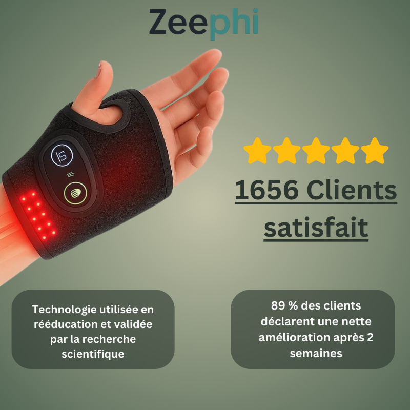 Nervopulse™ : soulagement cliniquement prouvé des douleurs mains et poignets