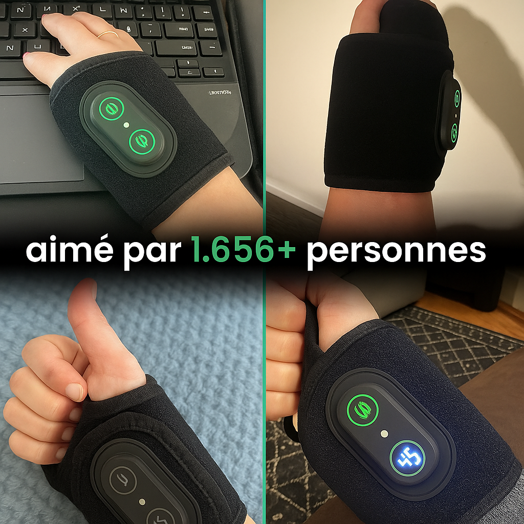 Nervopulse™ : soulagement cliniquement prouvé des douleurs mains et poignets